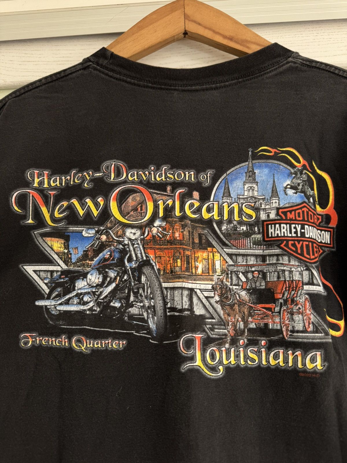 Harley Davidson Vintage Harley Davidson 2002 New Orleans Eagle T-shirt Tee Size US M / EU 48-50 / 2 - 8 Thumbnail