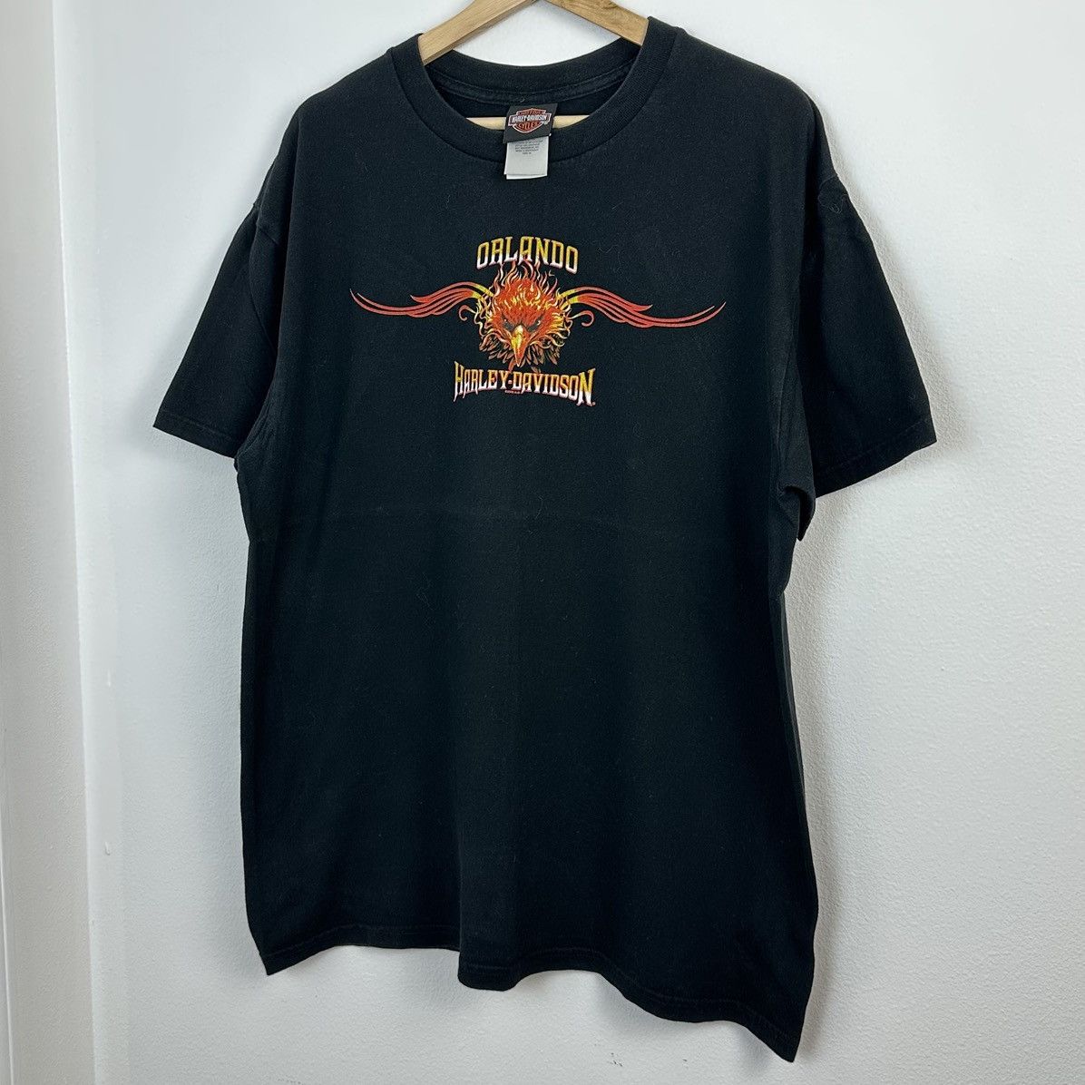 Harley Davidson × Vintage Vintage Harley Davidson T Shirt XL Orlando Florida Size US XL / EU 56 / 4 - 4 Thumbnail