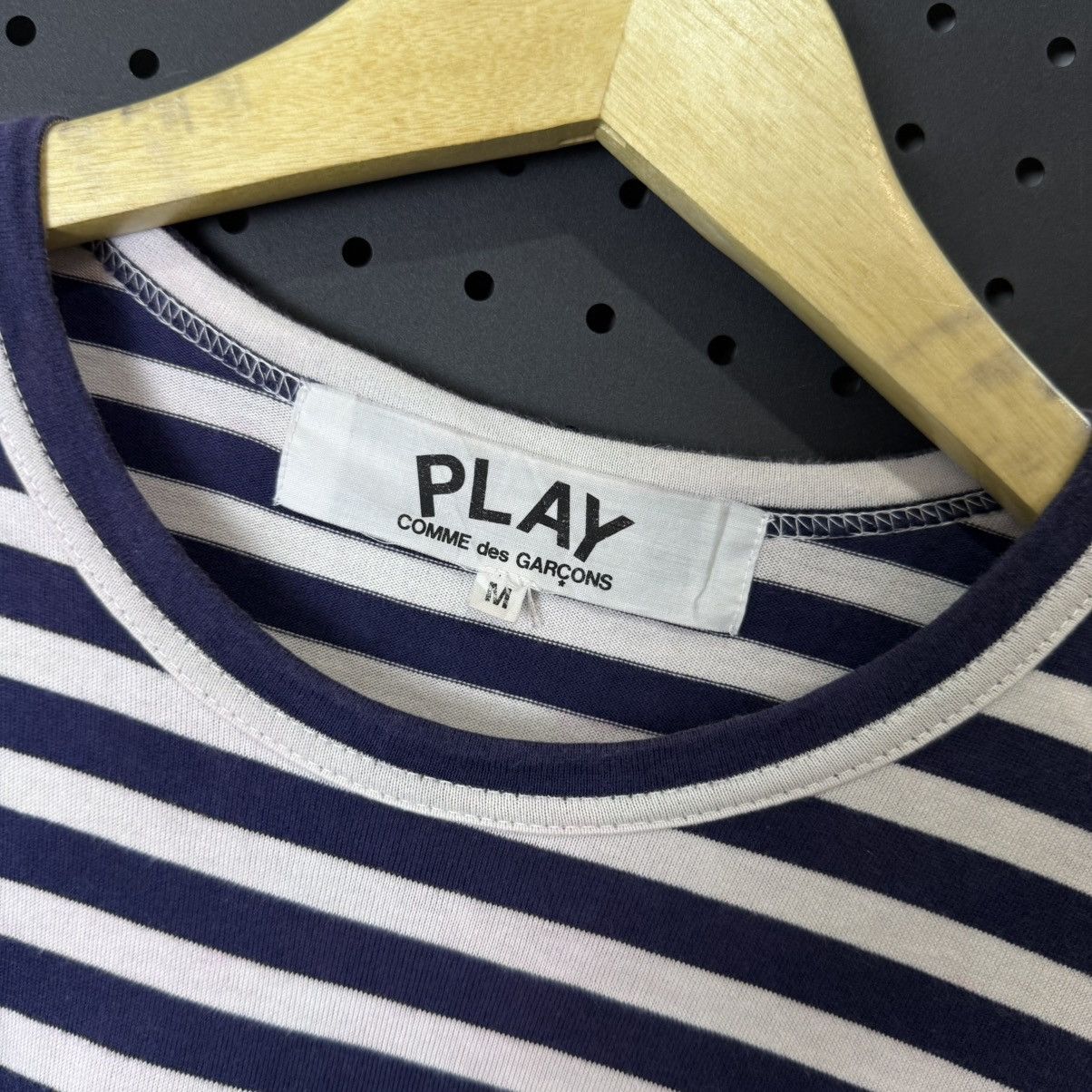 Comme des Garcons PLAY Comme des Garcons stripe longsleeve Size M / US 6-8 / IT 42-44 - 6 Thumbnail