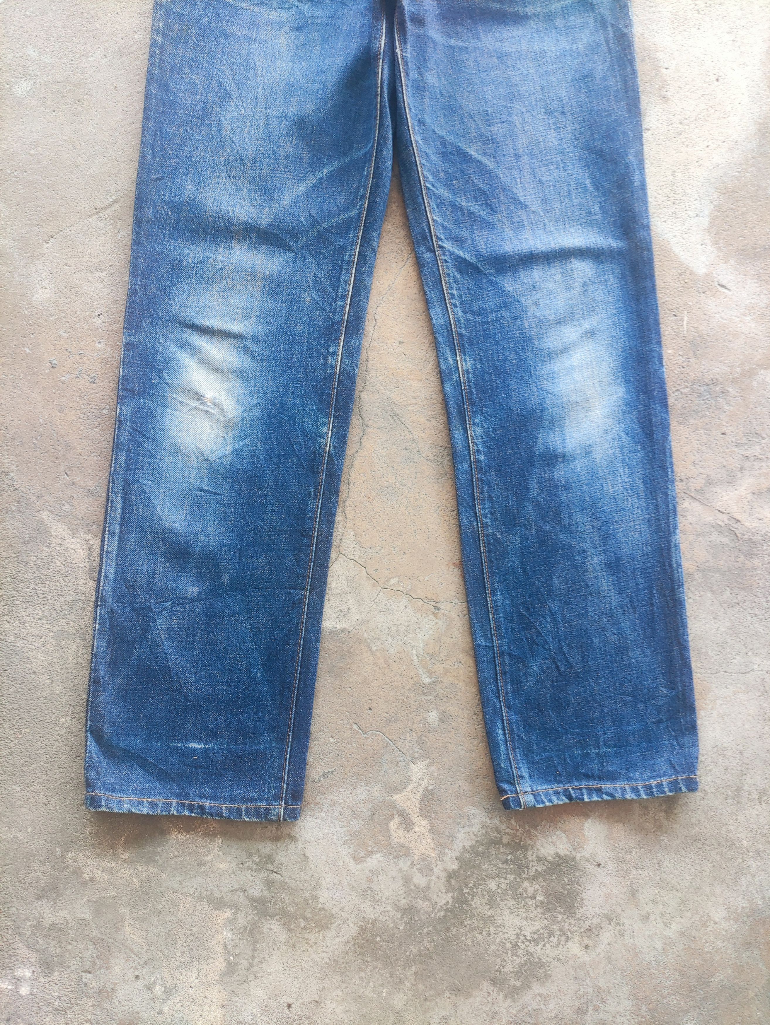 Japanese Brand × Jean Vintage Japanese Brappers Faded Denim Pants W29x30 Size US 29 - 4 Thumbnail
