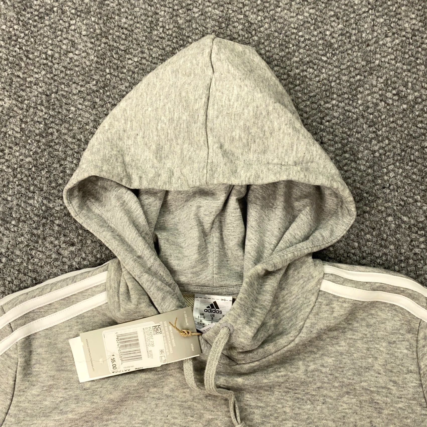 Adidas Adidas Mexico National Team Cropped Hoodie Womens Small Gray Soccer Performance Shirt Size S / US 4 / IT 40 - 5 Thumbnail