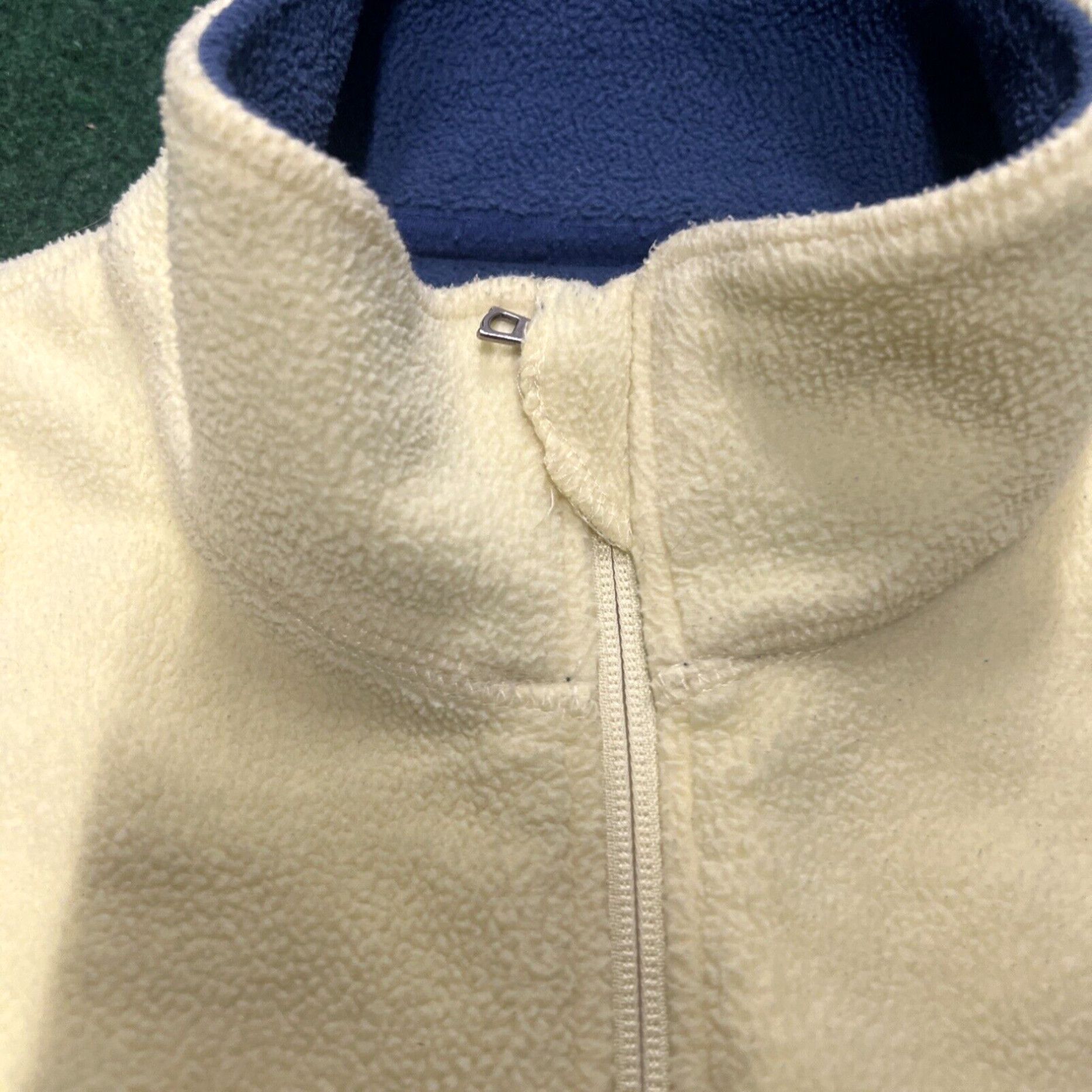 Vintage Cabela's Men's Size L Fleece Jacket Yellow Blue Polyester Vest Soft Size US L / EU 52-54 / 3 - 5 Thumbnail
