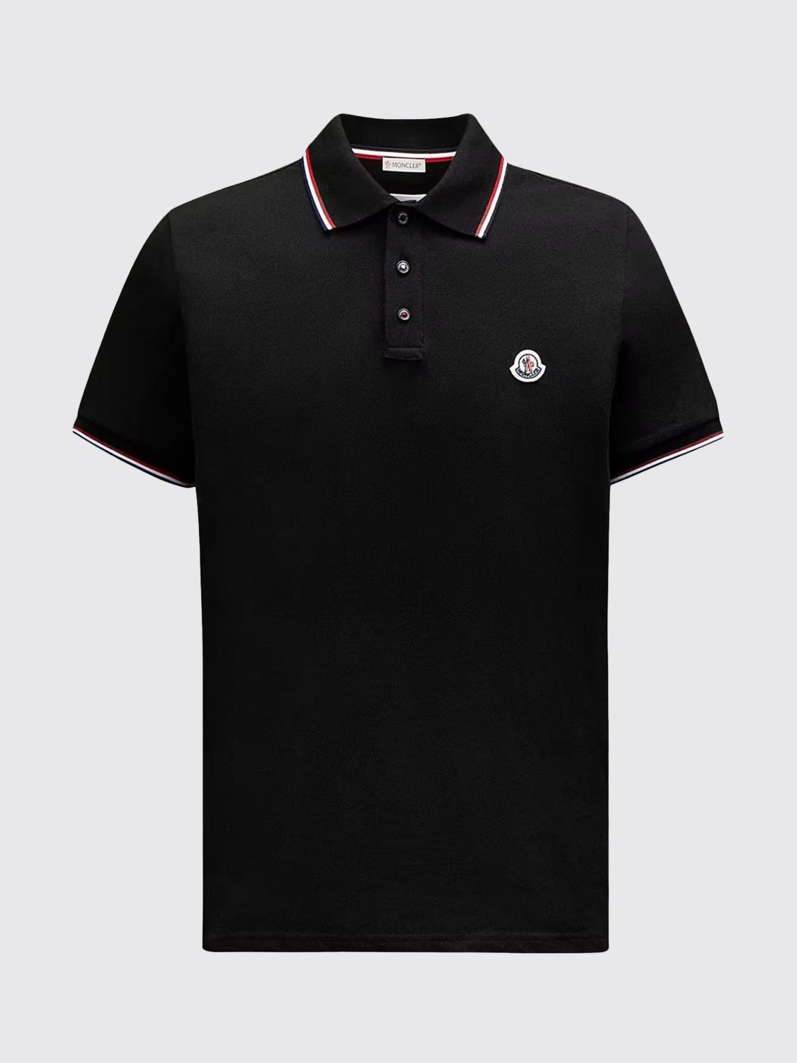 Moncler Moncler Polo Shirt Men Black Size US L / EU 52-54 / 3 - 1 Preview