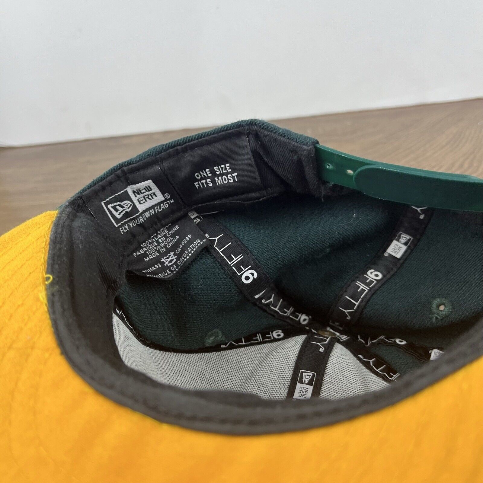 New Era Baylor Bears Hat New Era 9FIFTY Snapback Hat Green Hat Adjus Size ONE SIZE - 16 Thumbnail