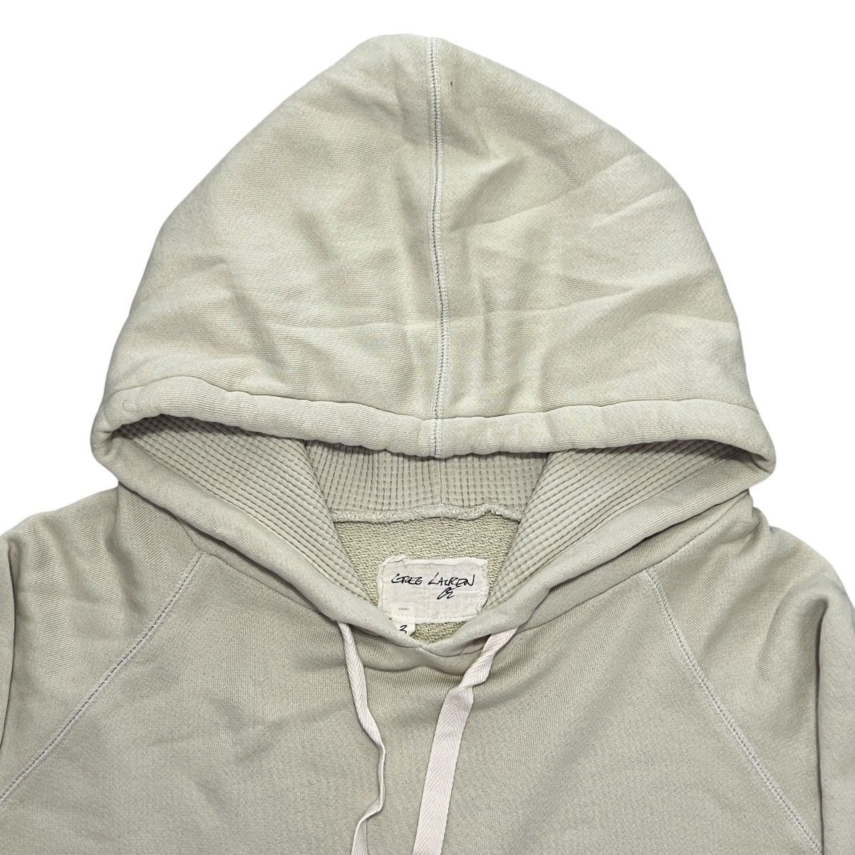 Greg Lauren GREG LAUREN Mint Fragment Pullover Hoodie Size US L / EU 52-54 / 3 - 2 Thumbnail