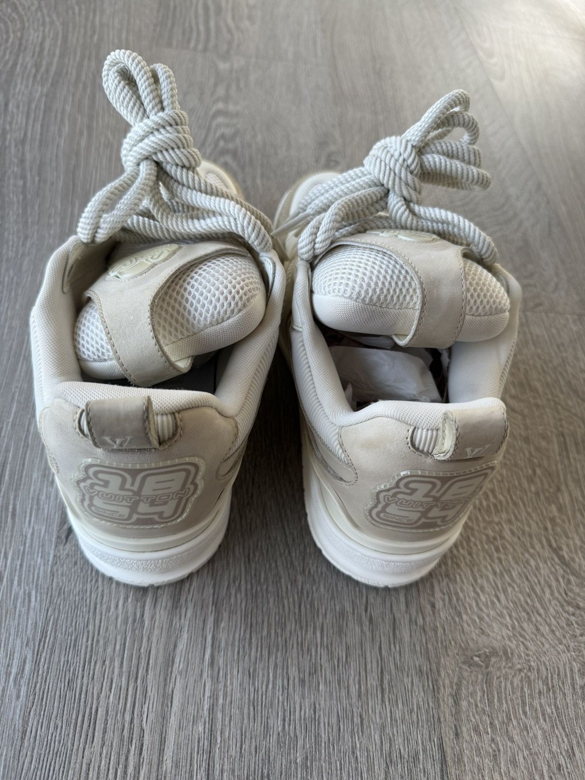Louis Vuitton Louis Vuitton “LV Skate Sneaker” Beige Size US 8 / EU 41 - 5 Thumbnail