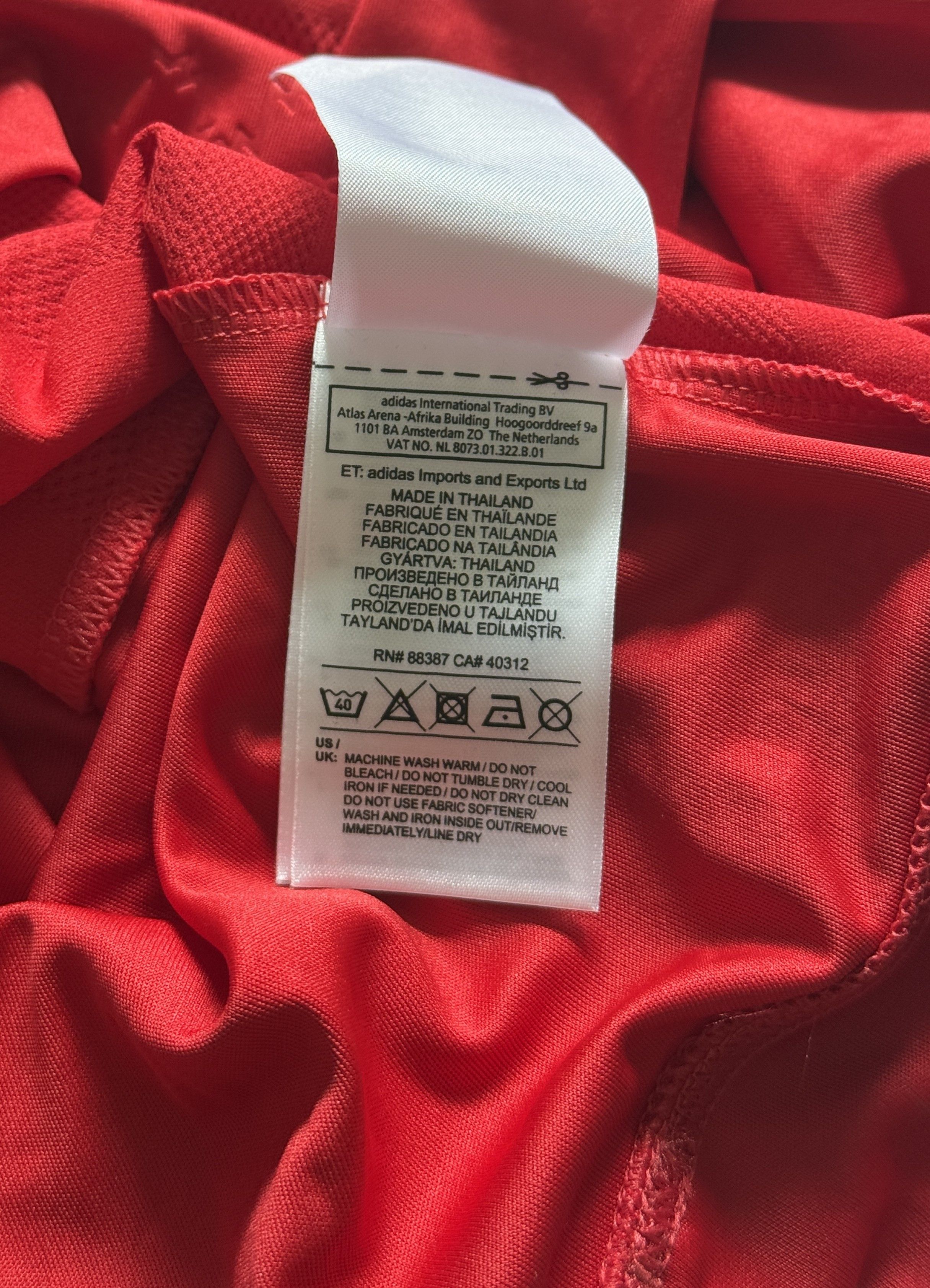 Adidas Manchester United 2015 2016 Shirt Jersey Soccer Football M Size US M / EU 48-50 / 2 - 7 Thumbnail