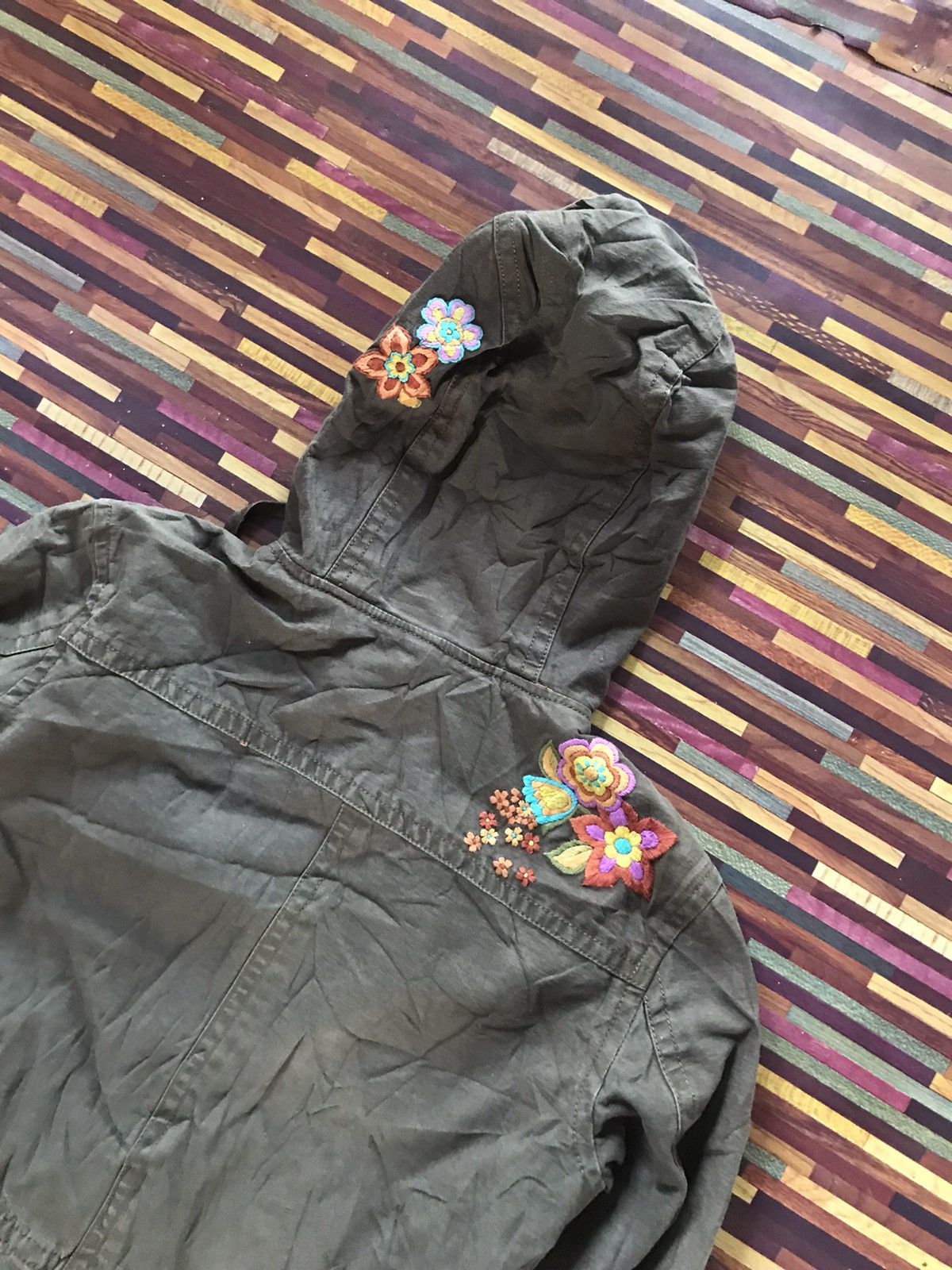 Japanese Brand MILITARY FLOWER PASTE LADIES Size S / US 4 / IT 40 - 6 Thumbnail