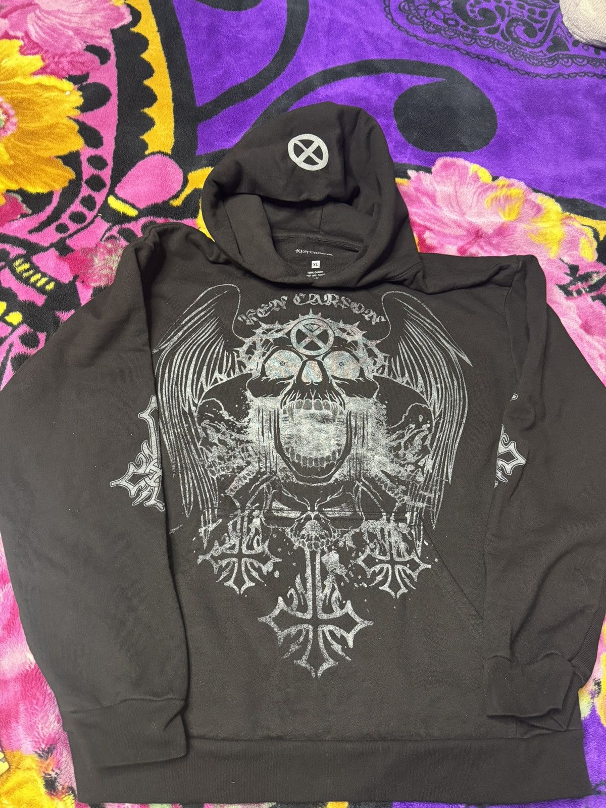 KEN CARSON XSIDEDOWN HOODIE EUROPE XL