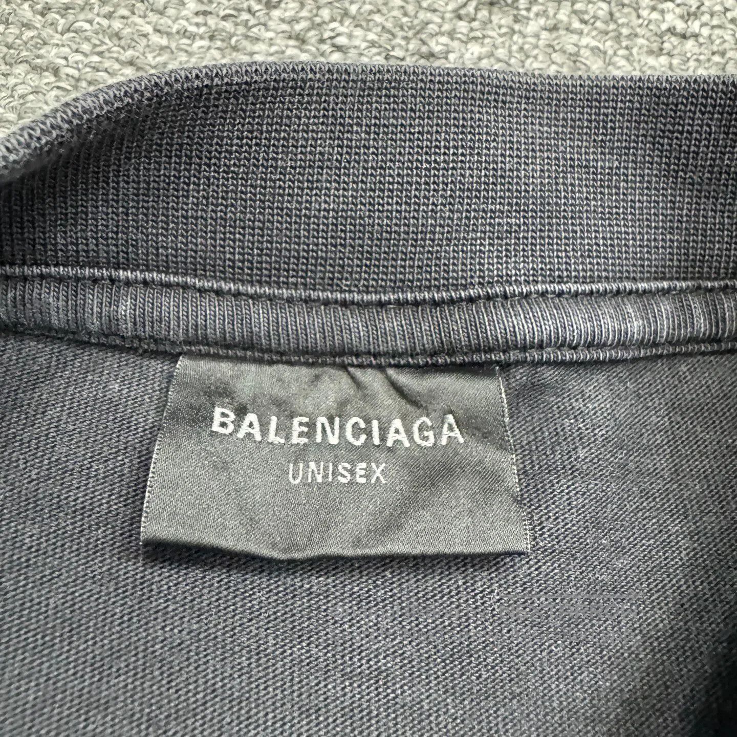 Balenciaga Balenciaga Pin-and-letter design for short-sleeved shirt| Size US M / EU 48-50 / 2 - 5 Thumbnail