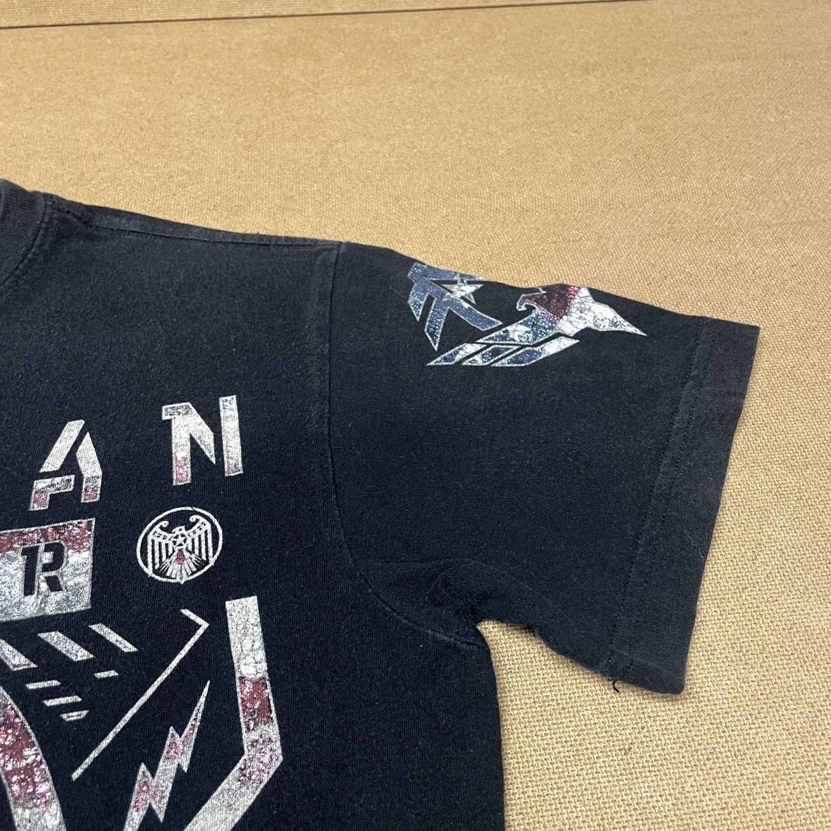 Vintage American Fighter Mens XS Black Training Division Graphic Tee USA Size US XS / EU 42 / 0 - 6 Thumbnail