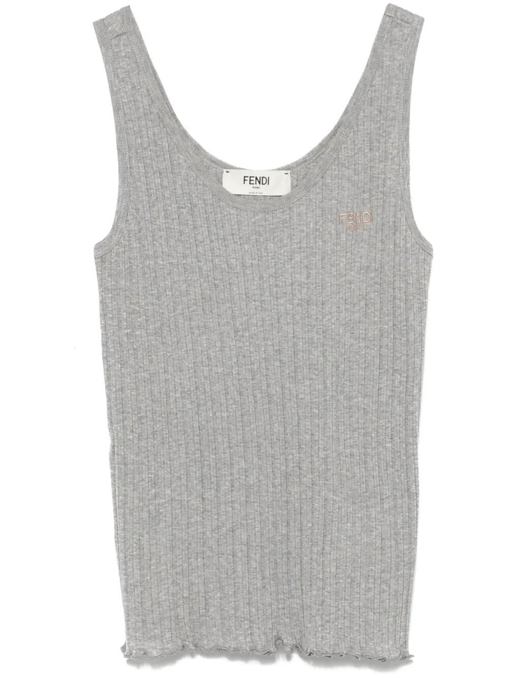 Fendi `Fendi Roma` Dyed Top Size M / US 6-8 / IT 42-44 - 1 Thumbnail