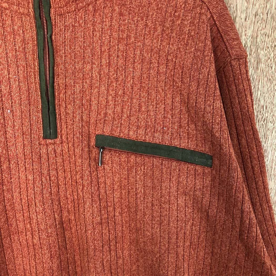 Renoma × Vintage Vintage Renoma Orange Sweatshirt #288 Size US XL / EU 56 / 4 - 4 Thumbnail