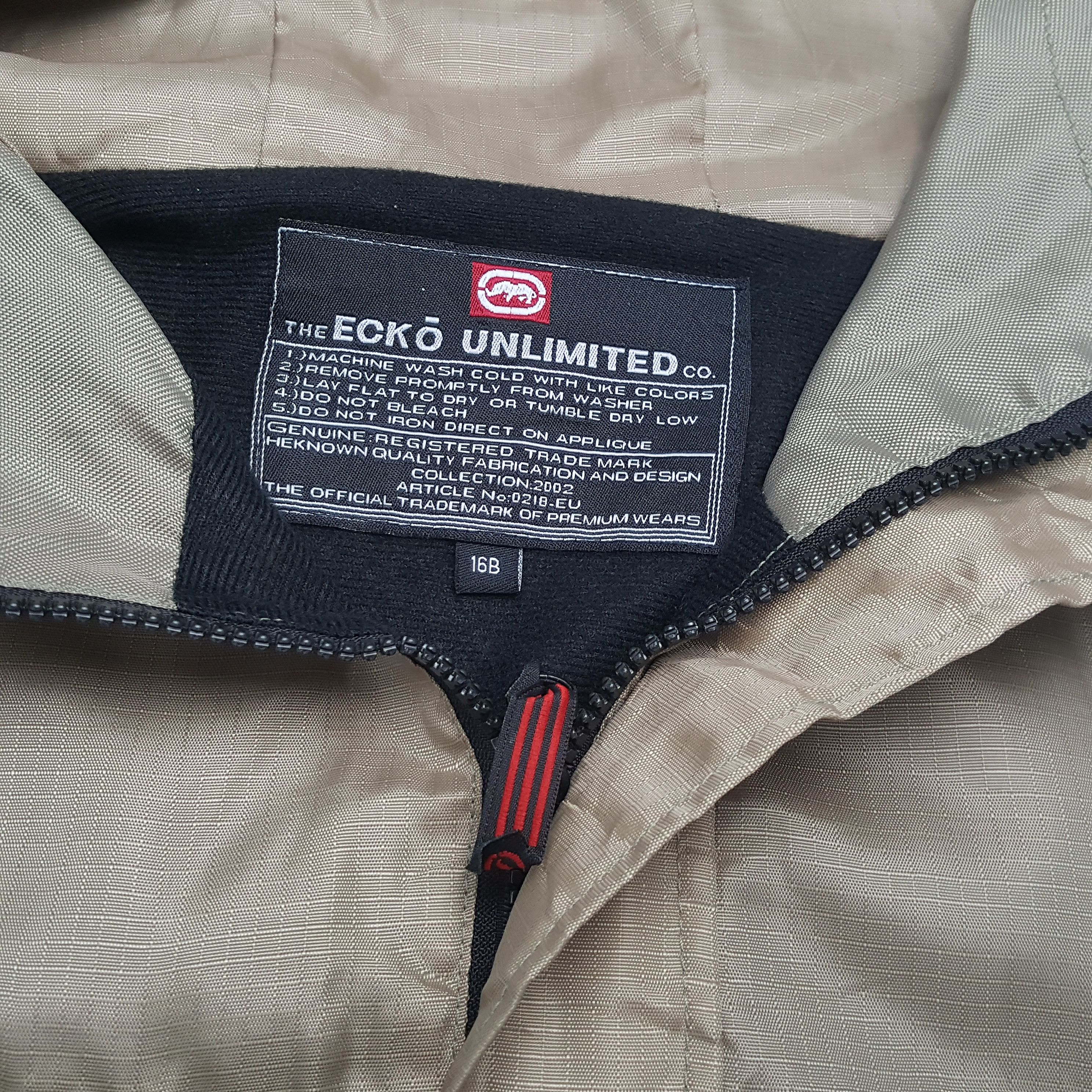Ecko Unltd. × Vintage Vintage THE ECKO UNLMITED Streetwear Skateboard Style Jacket Size US XXL / EU 58 / 5 - 9 Thumbnail