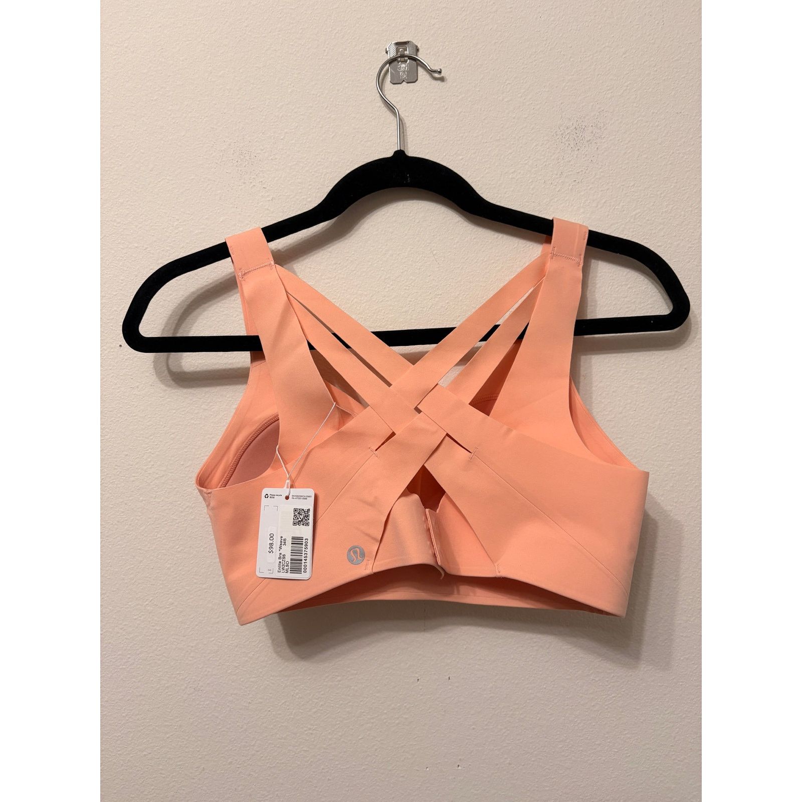 Lululemon NWT Lululemon Enlite Bra Weave Sz 34 B $98 MSRP Size ONE SIZE - 2 Thumbnail