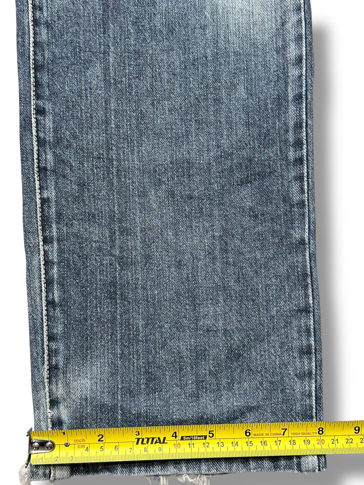 Edwin Rare Edwin Vintage Orange Tab Straight Loose and Faded Wash Size US 31 - 17 Thumbnail