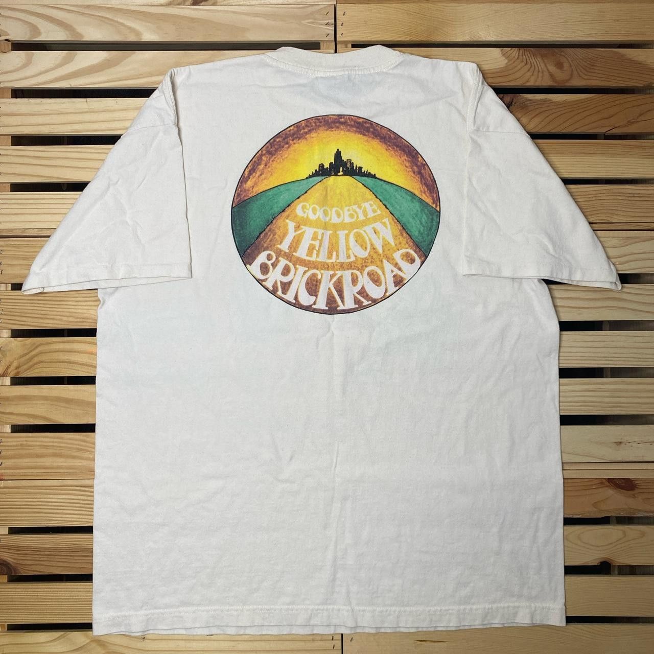 Other Vintage Elton John Beige Singer-Songwriter Tee Size XL Size US XL / EU 56 / 4 - 2 Thumbnail