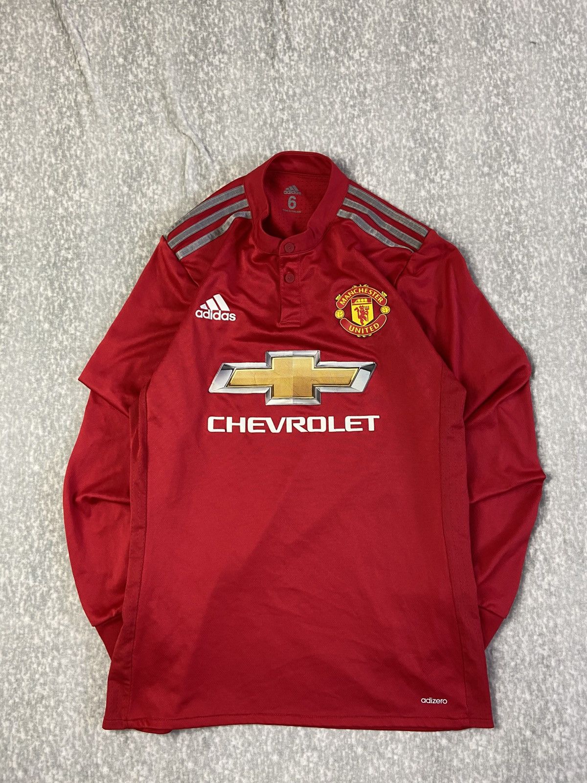 Adidas Adidas Manchester United Home Shirt Adizero Player Version Size US M / EU 48-50 / 2 - 1 Thumbnail