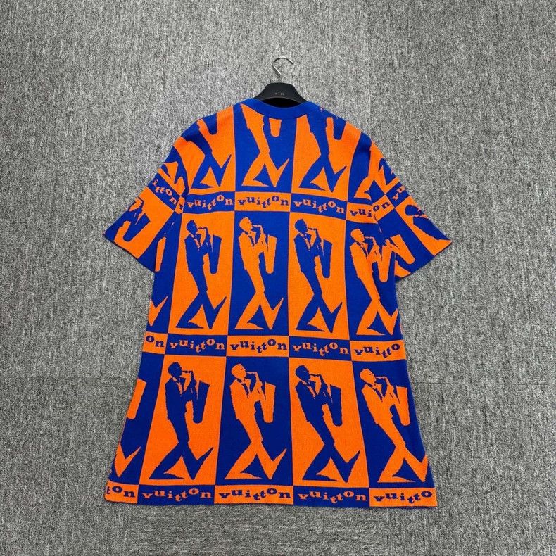 Louis Vuitton Louis Vuitton Piper Knit Short Sleeve Size US XL / EU 56 / 4 - 5 Thumbnail