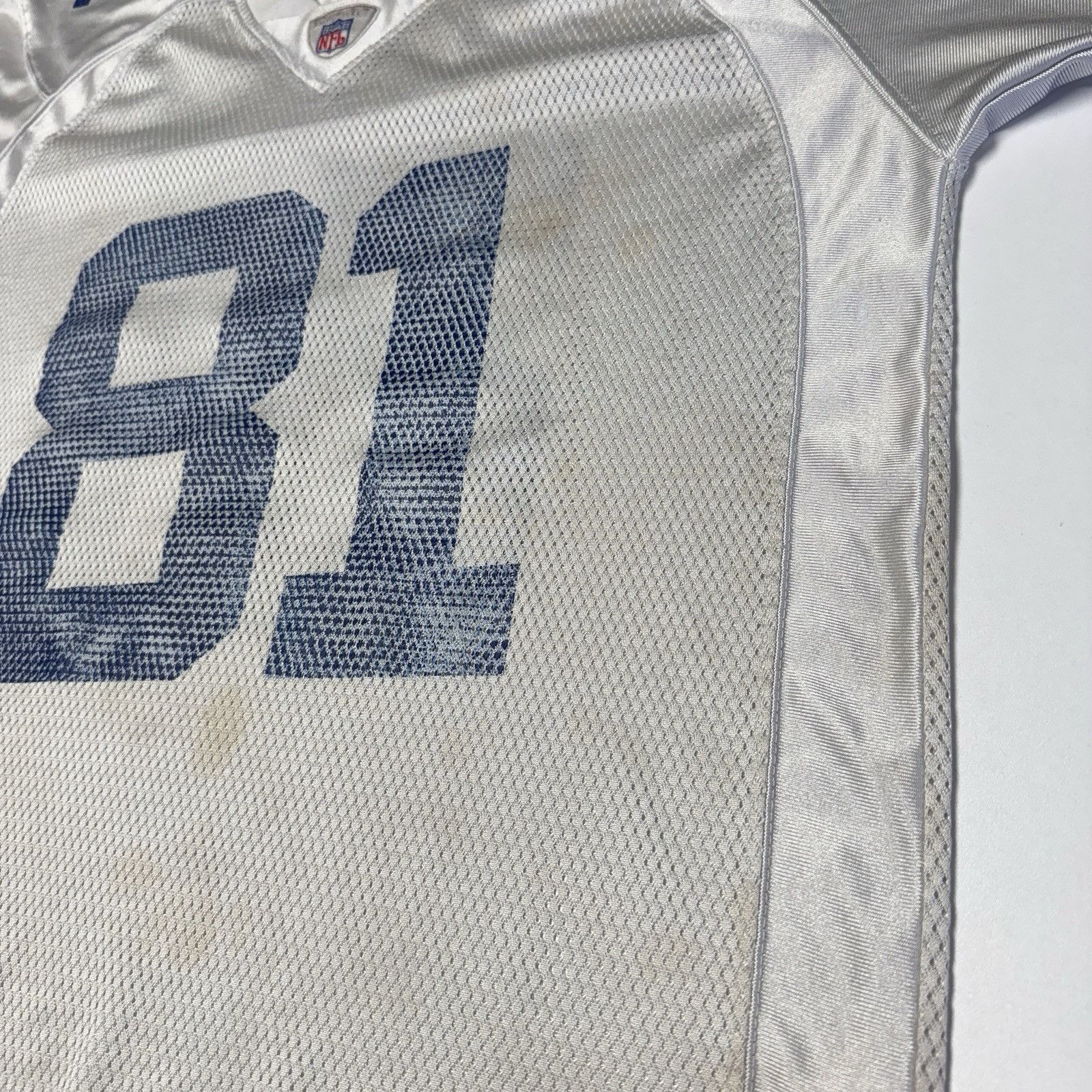 NFL Dallas Cowboys Terrell Owens Jersey Mens L White Vintage Ree Size US L / EU 52-54 / 3 - 6 Thumbnail