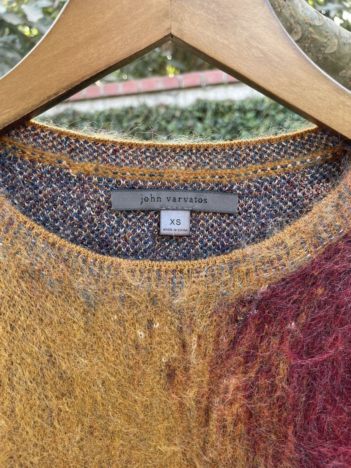 John Varvatos John Varvatos Rolante Mohair Crewneck Sweater XS Size US XS / EU 42 / 0 - 4 Thumbnail