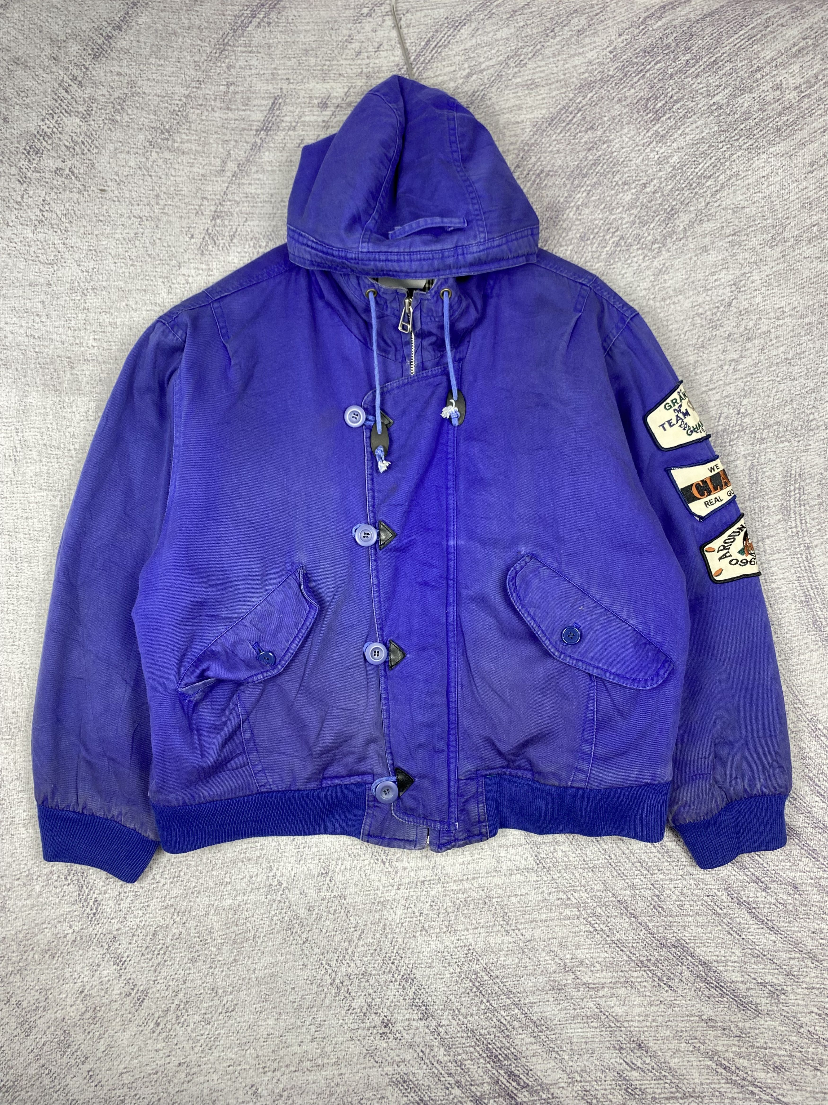 Vintage Union Bay Quilted Lining Hoodie Jacket