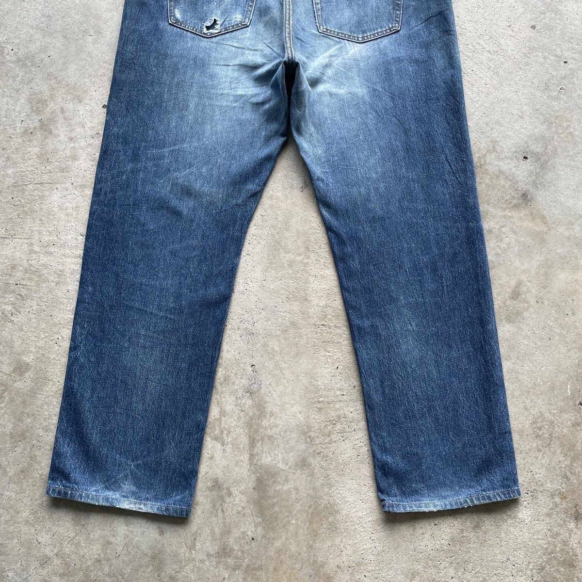 Japanese Brand W40 Vintage Japanese Brand Faded Jeans Stonewash Pants Denim Size US 40 / EU 56 - 10 Thumbnail