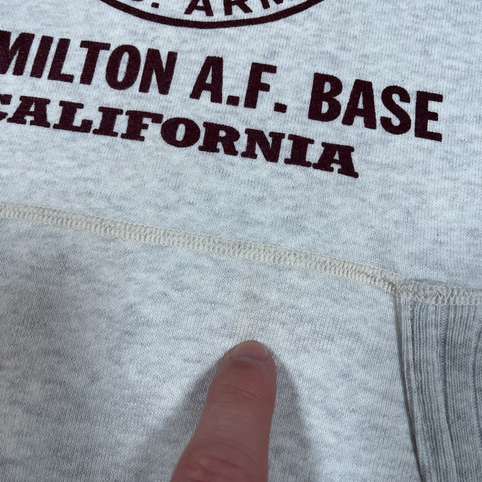 Buzz Rickson's Buzz Rickson's USAF Military Style Heather Gray Hoodie Size US S / EU 44-46 / 1 - 12 Thumbnail