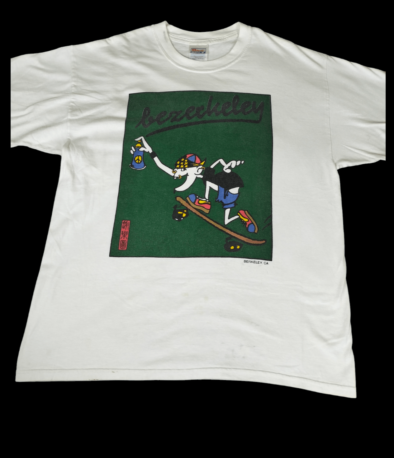 Santa Cruz Skateboards × Vintage Vintage Skate/Skateboard T shirt Powell Peralta/Santa Cruz Size US L / EU 52-54 / 3 - 2 Thumbnail