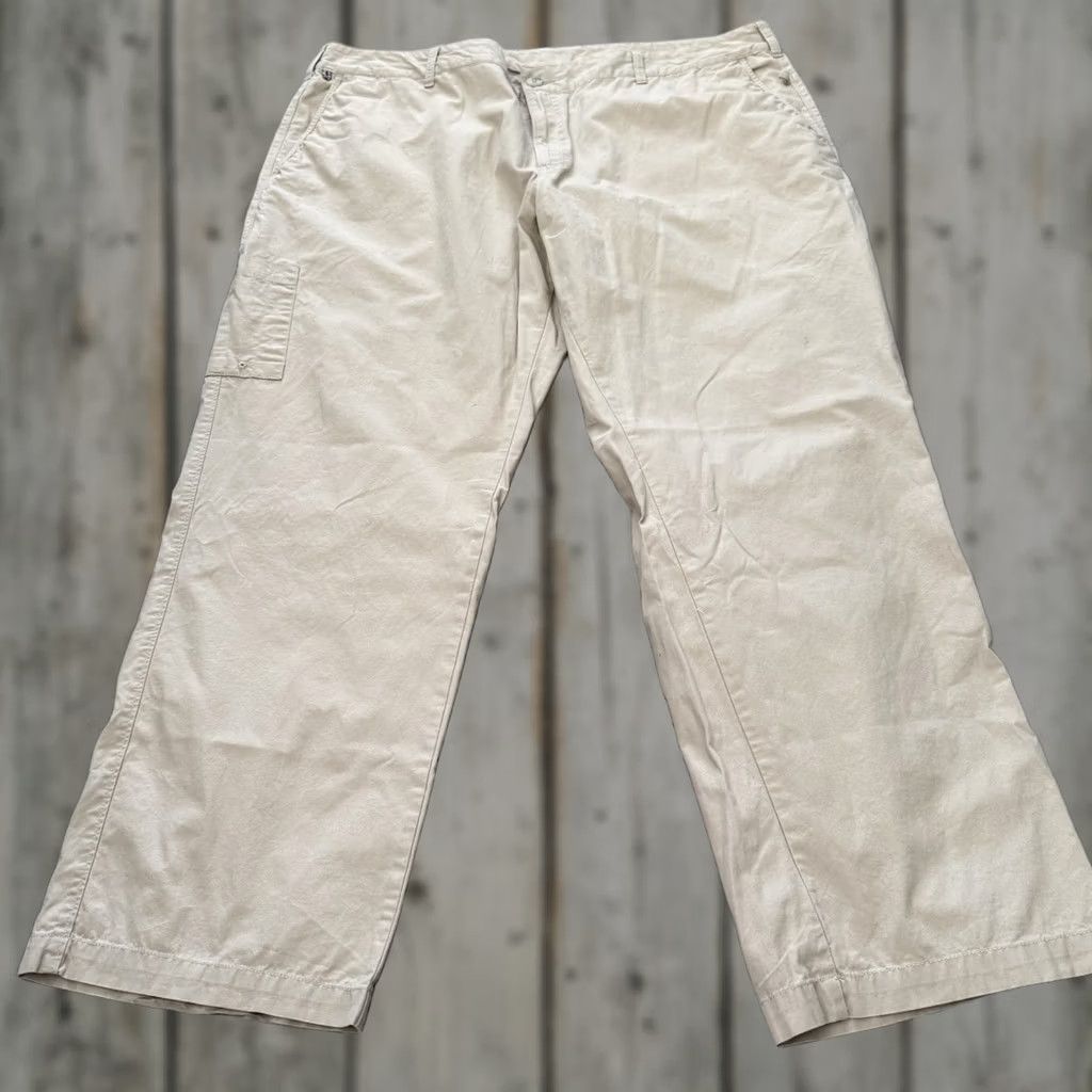 Vintage Columbia PFG Pants Mens 44x30 Flat Front Cotton Outdoors Hiking Camping Fishing Size US 44 / EU 60 - 1 Thumbnail