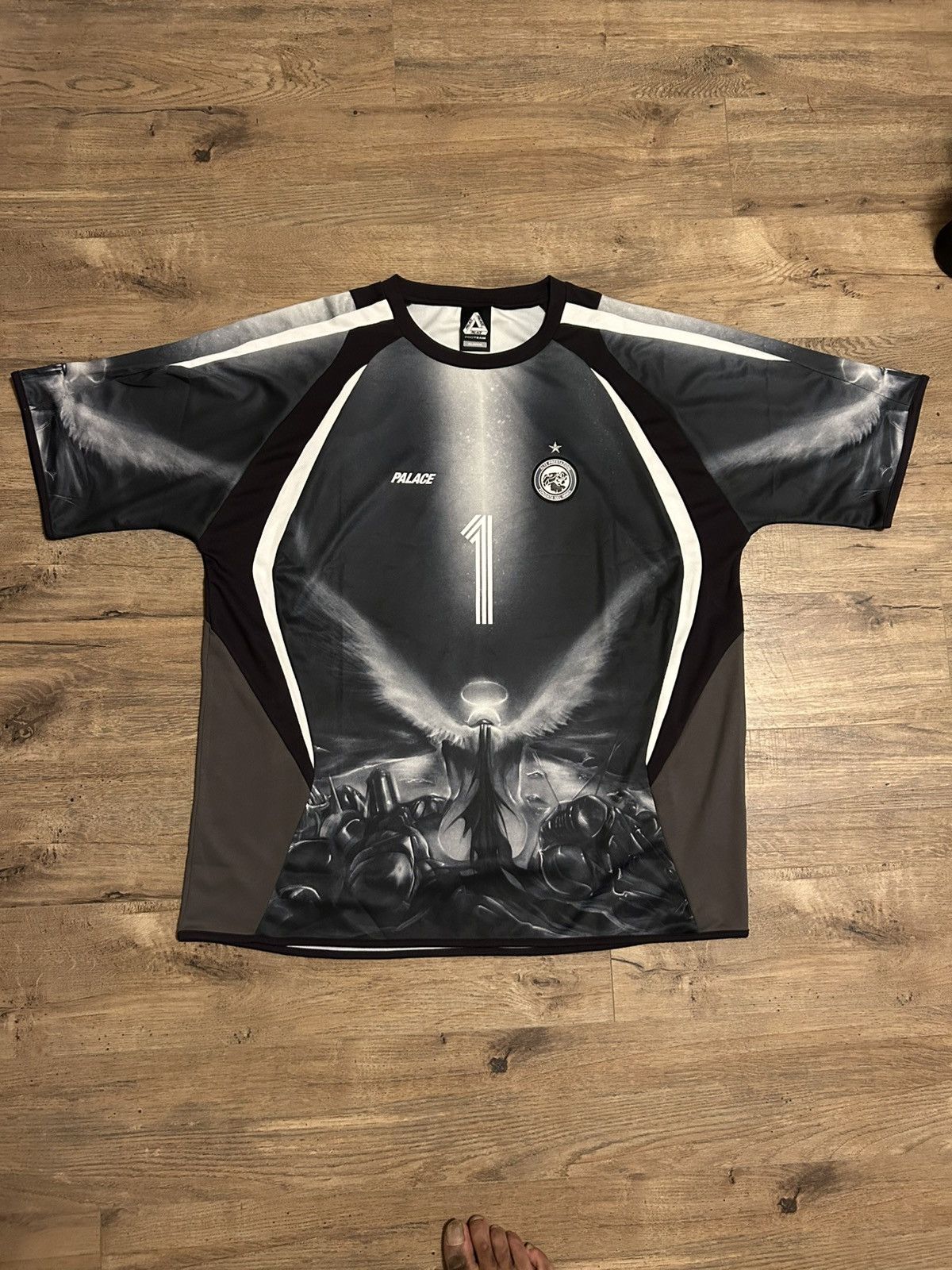Palace Palace Pro Team Jersey Grey | Grailed