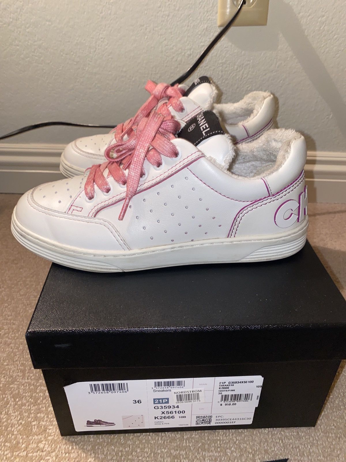 Chanel Chanel Calfskin Snaker Size US 6 / IT 36 - 2 Thumbnail