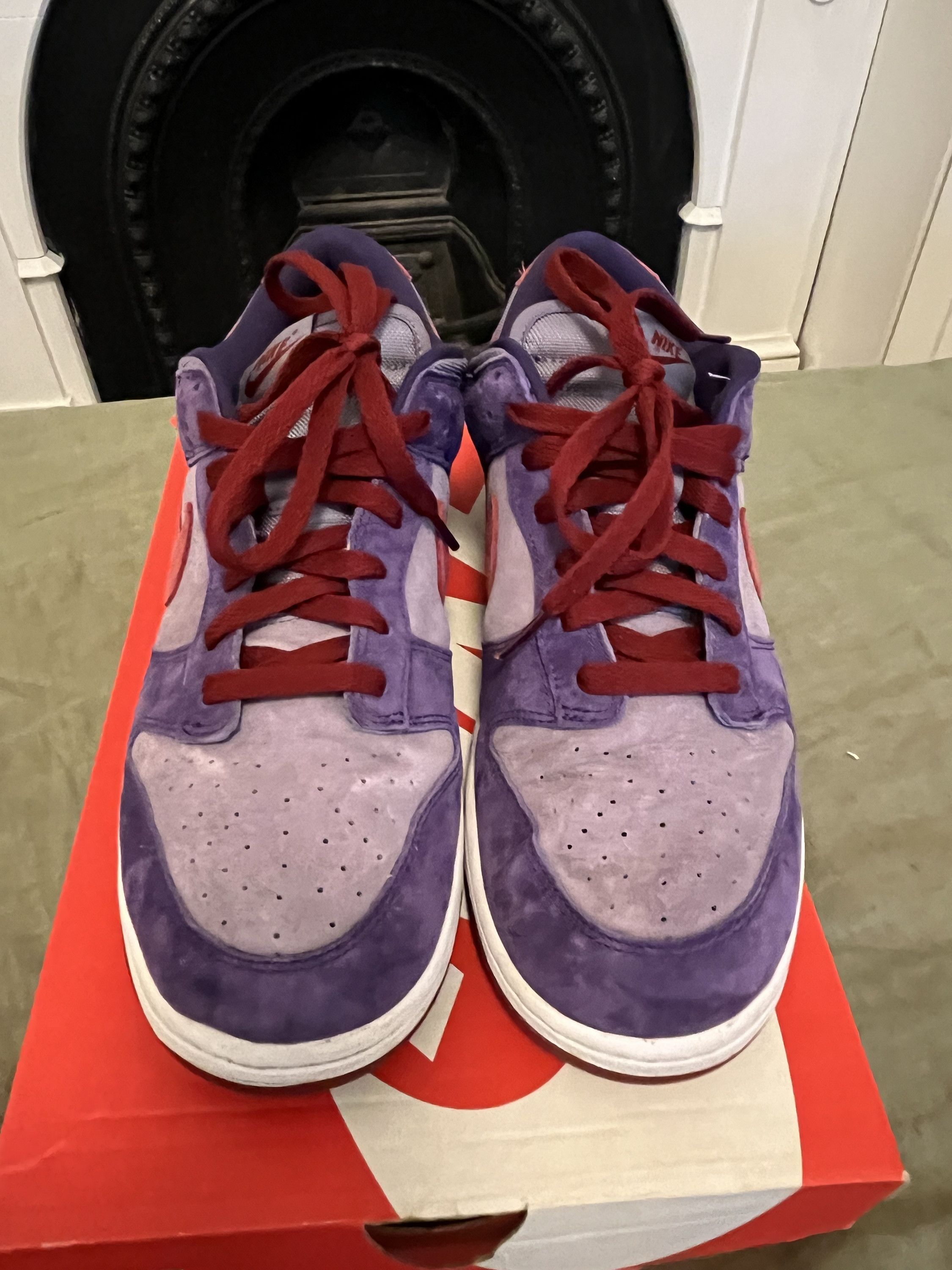Nike Nike Dunk Low SP Retro Ugly Duckling Pack - Plum (2020) Size US 12 / EU 45 - 2 Thumbnail