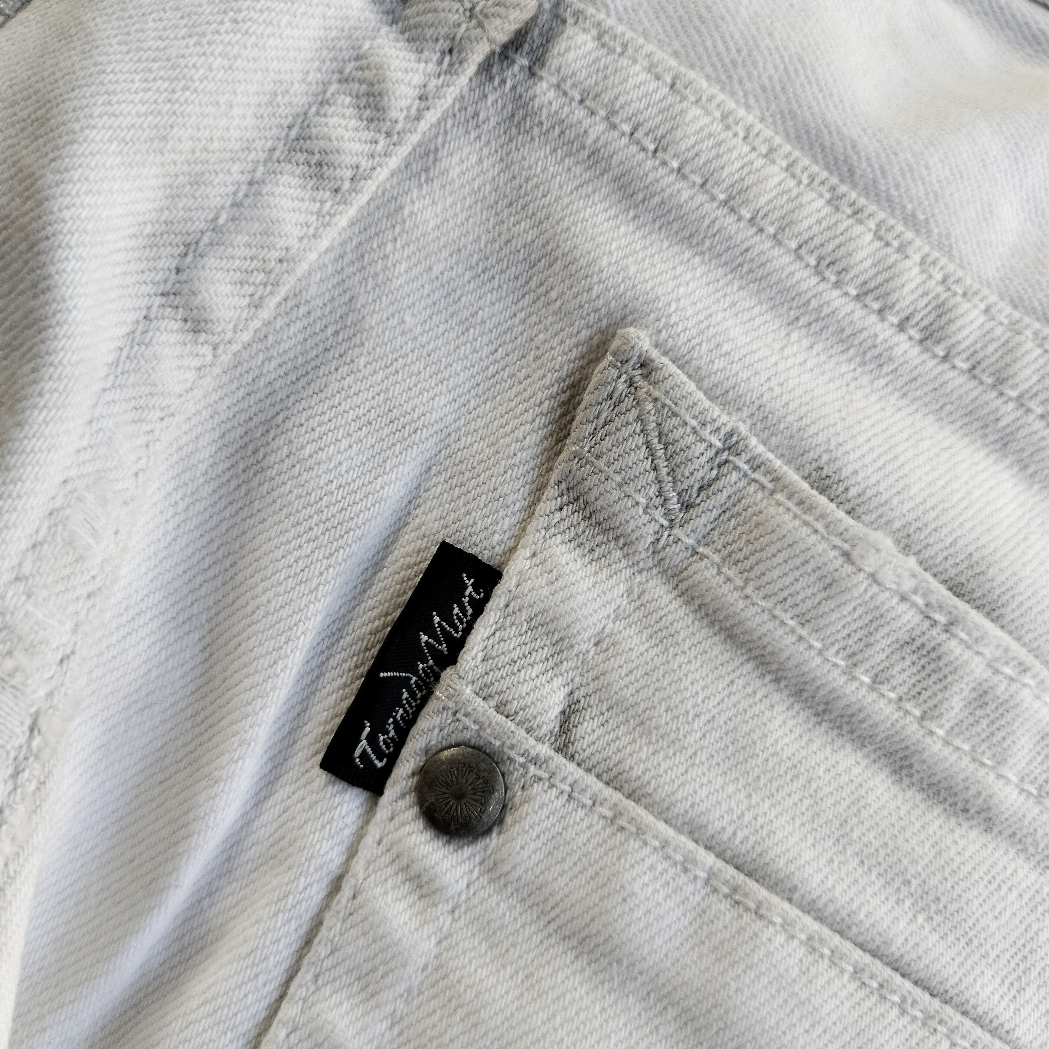 Tornado Mart Tornado Mart Japan ripped tapered denim Size US 30 / EU 46 - 14 Thumbnail