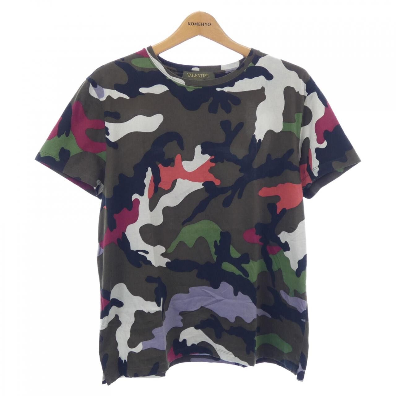 Valentino Valentino Valentino T-shirt Cotton T-Shirts KV0MG00W36P DUTY FREE for USA Size ONE SIZE - 1 Thumbnail