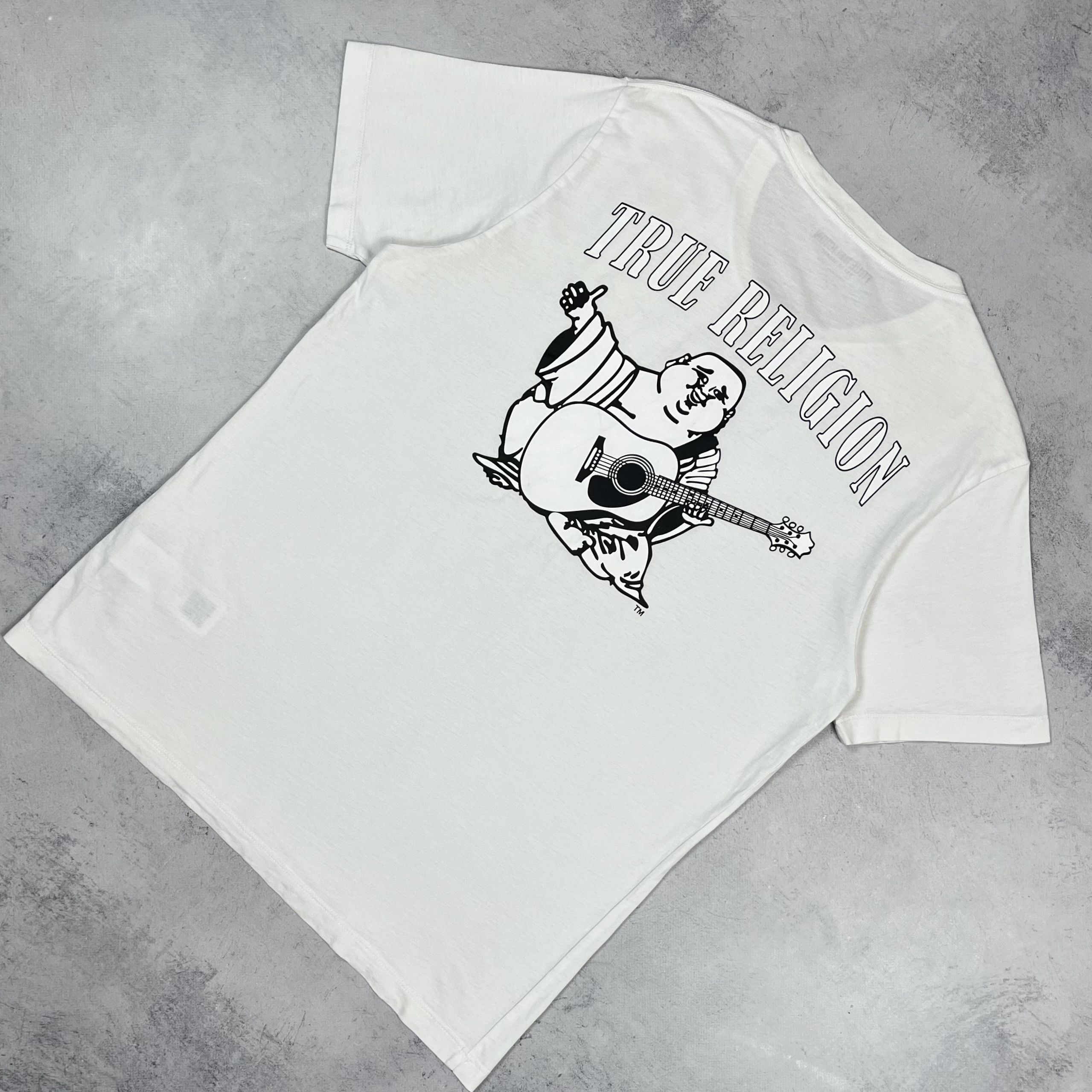 True Religion True Religion Y2K Buddha Big Logo Japanese T Shirt Size US L / EU 52-54 / 3 - 1 Thumbnail