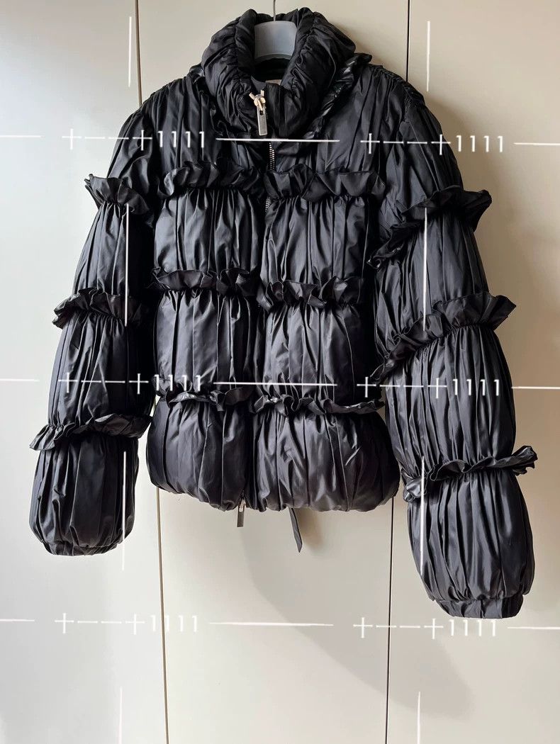 Comme des Garcons Comme Des Garcons Polyester zipper hollowed-out down jacke Size S / US 4 / IT 40 - 8 Thumbnail