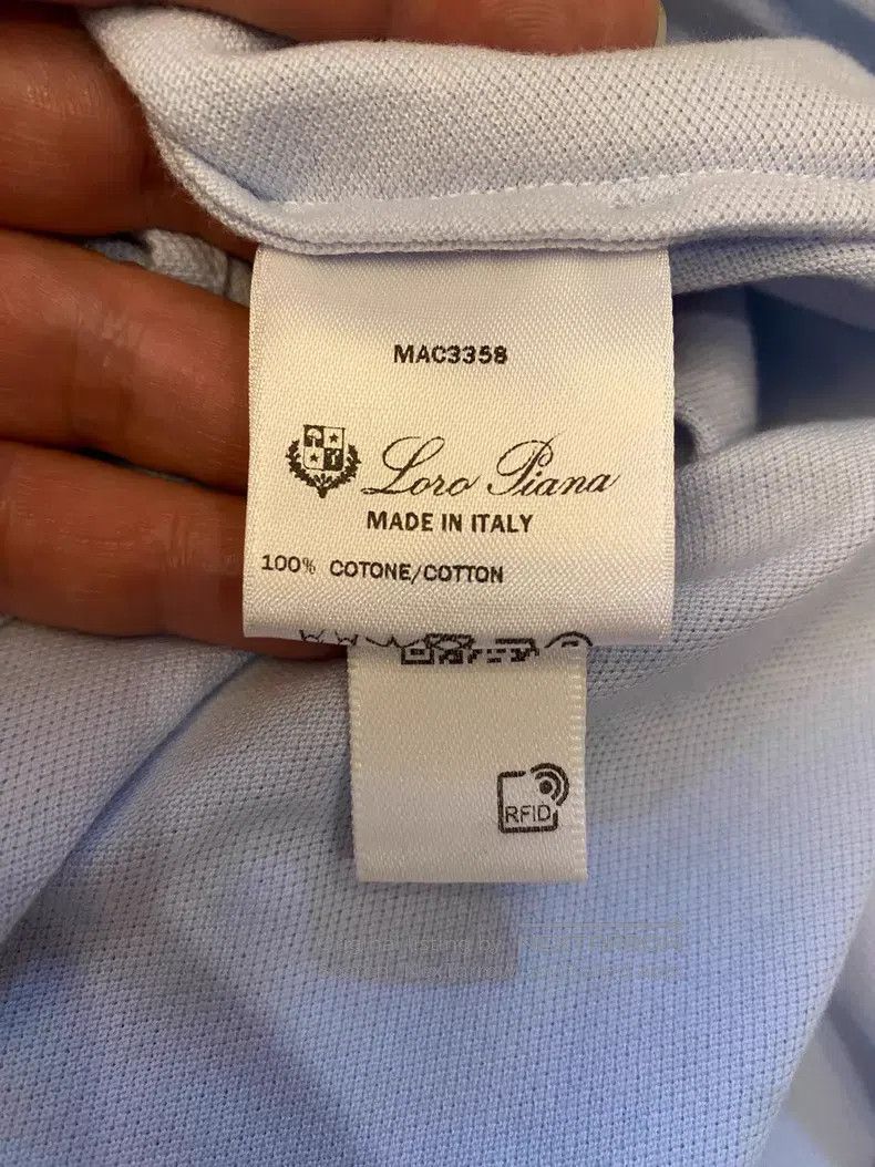 Loro Piana Loro Piana Italian-produced polo shirt Size US L / EU 52-54 / 3 - 7 Thumbnail