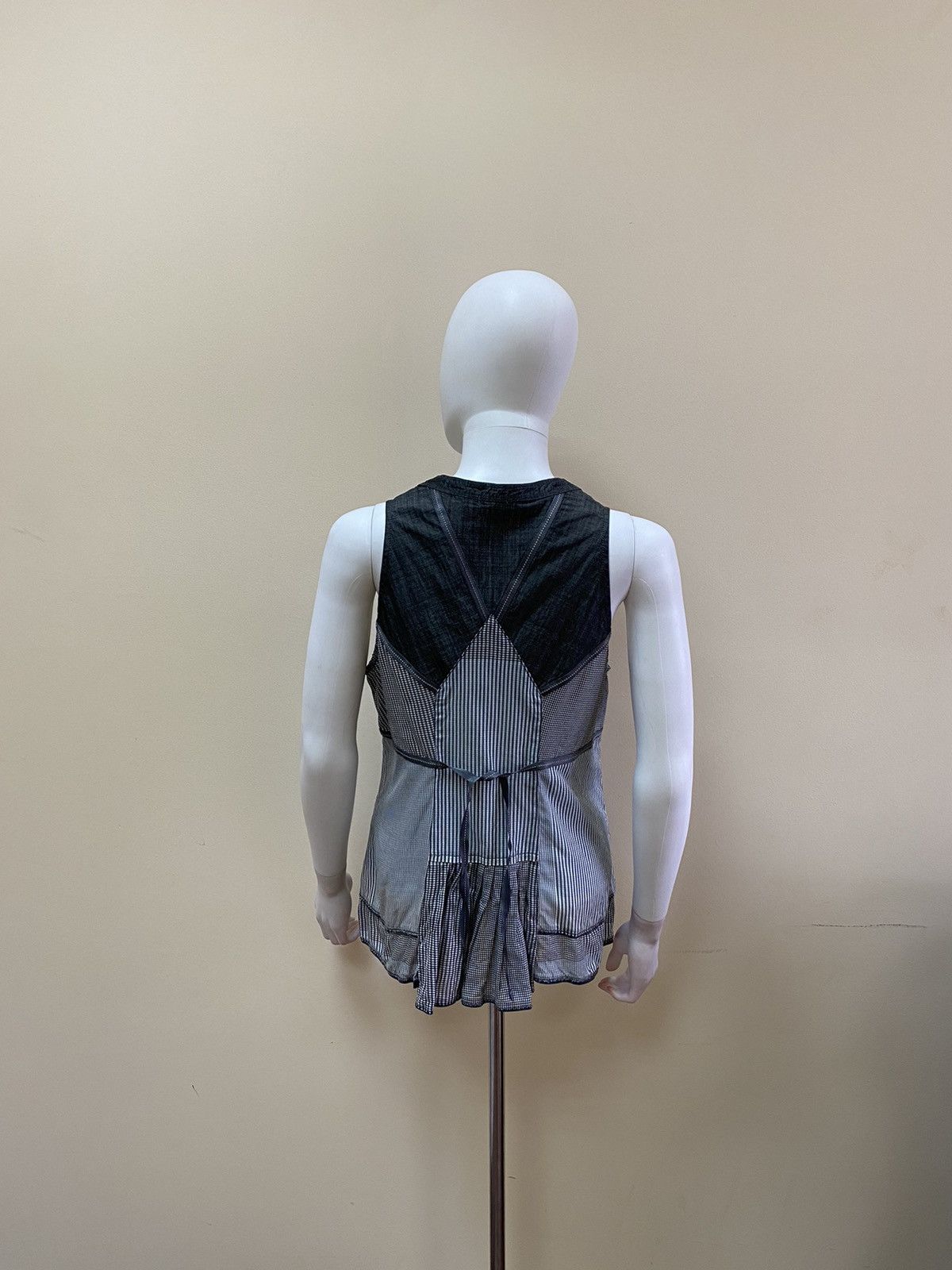 Marithe + Francois Girbaud Le Jean De Marithe Francois Girbaud Button Up Vest Size 44 Size M / US 6-8 / IT 42-44 - 7 Thumbnail