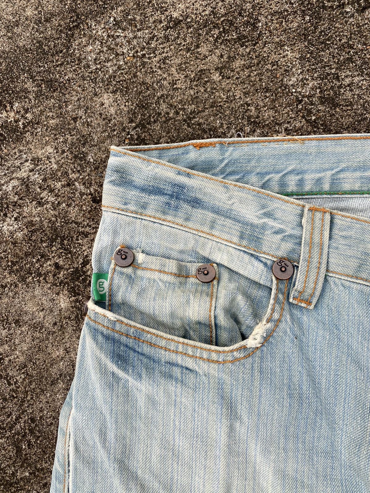 If Six Was Nine 🖤BLACKFRIDAY🖤Grass Flared Jeans Lgb Ifsixwasnine Size US 31 - 7 Thumbnail