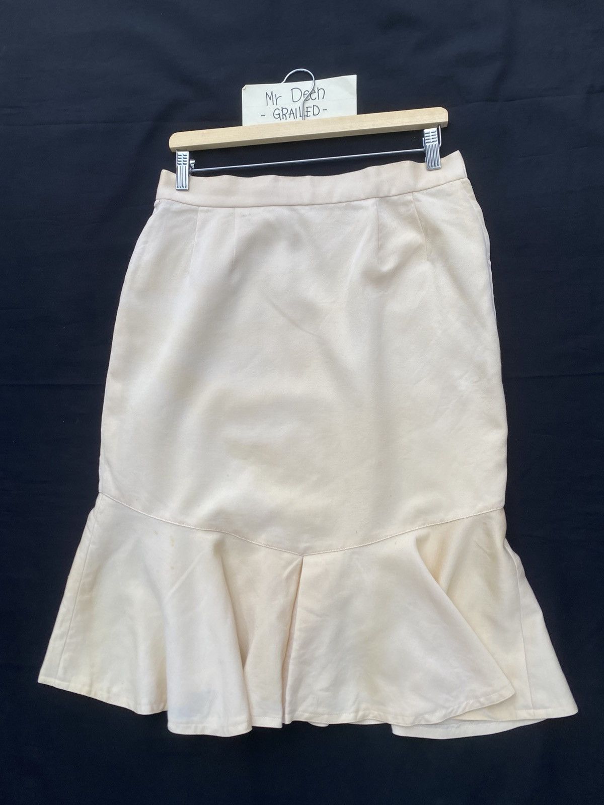 Christian Dior Monsieur Rare Vintage Christian Dior Pret-a-Porter Midi Skirt Size 29" - 3 Thumbnail