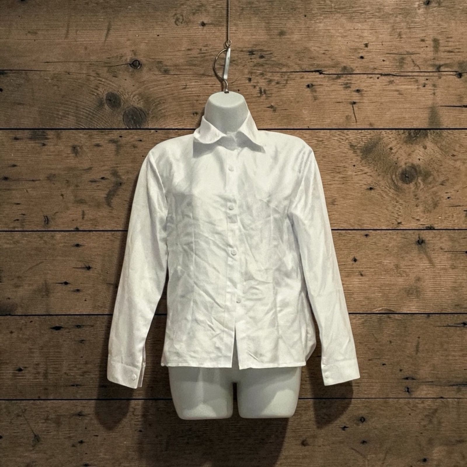 & Other Stories Women’s White Bangkok Button Down Shirt – Size M NWOT Size M / US 6-8 / IT 42-44 - 2 Thumbnail