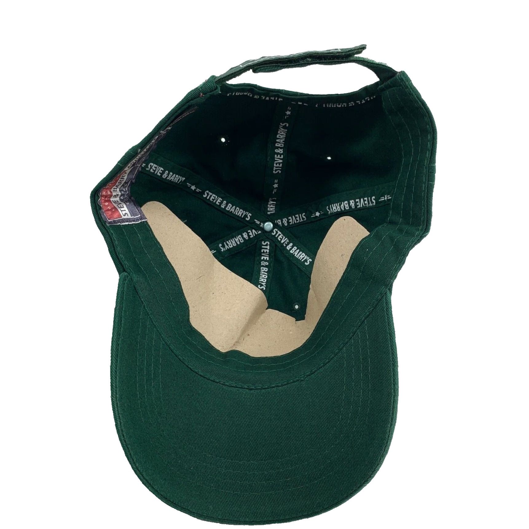 Vintage Steve & Barry's Marshall Hat Men Green Adjustable NWT Size ONE SIZE - 3 Thumbnail
