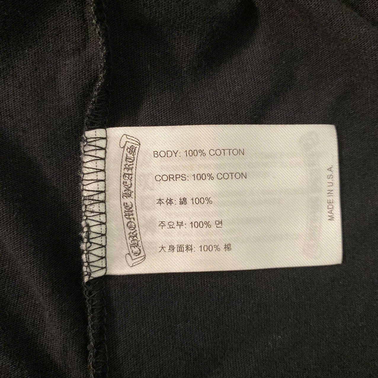 Chrome Hearts CHROME HEARTS Back Scroll Label Logo Long Tee Size US L / EU 52-54 / 3 - 14 Thumbnail