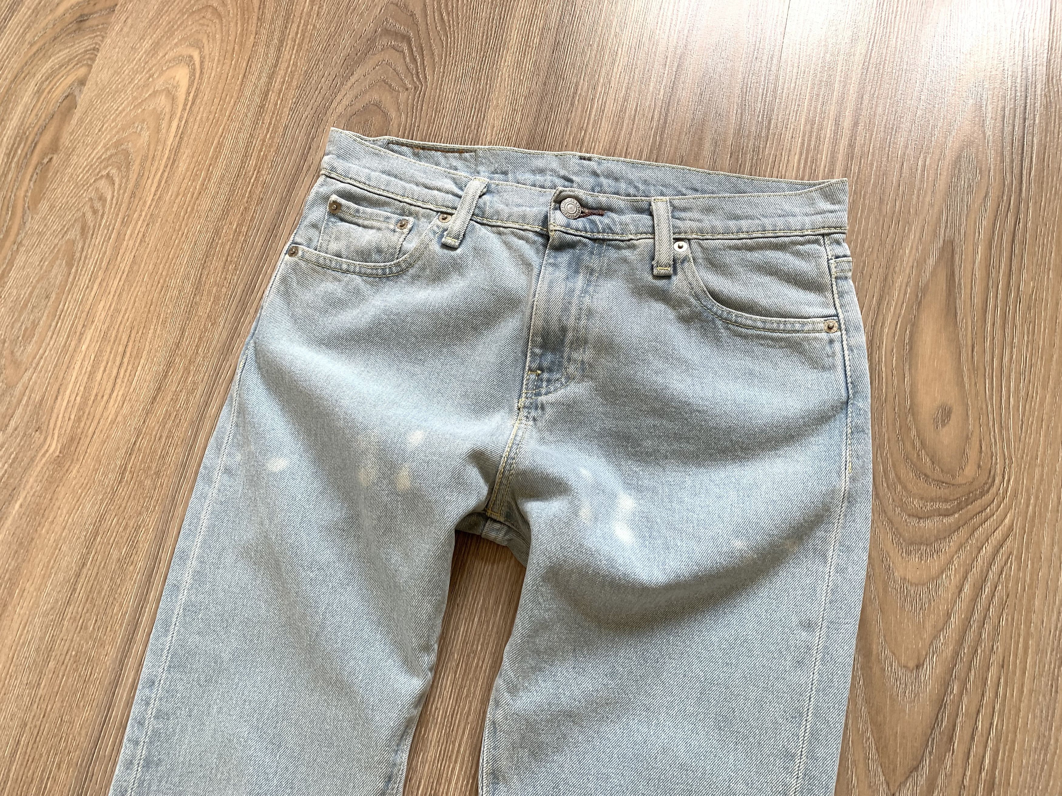 Levi's × Vintage Levis 510 Vintage Light Blue Denim Jeans Size US 30 / EU 46 - 4 Thumbnail