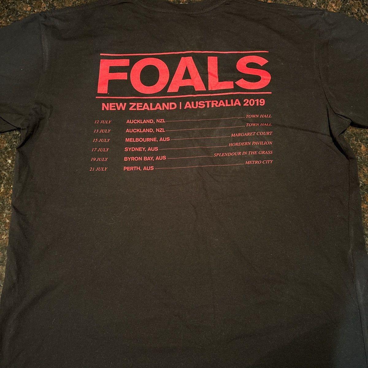 AS Colour Foals Tour T-Shirt Size US L / EU 52-54 / 3 - 2 Thumbnail
