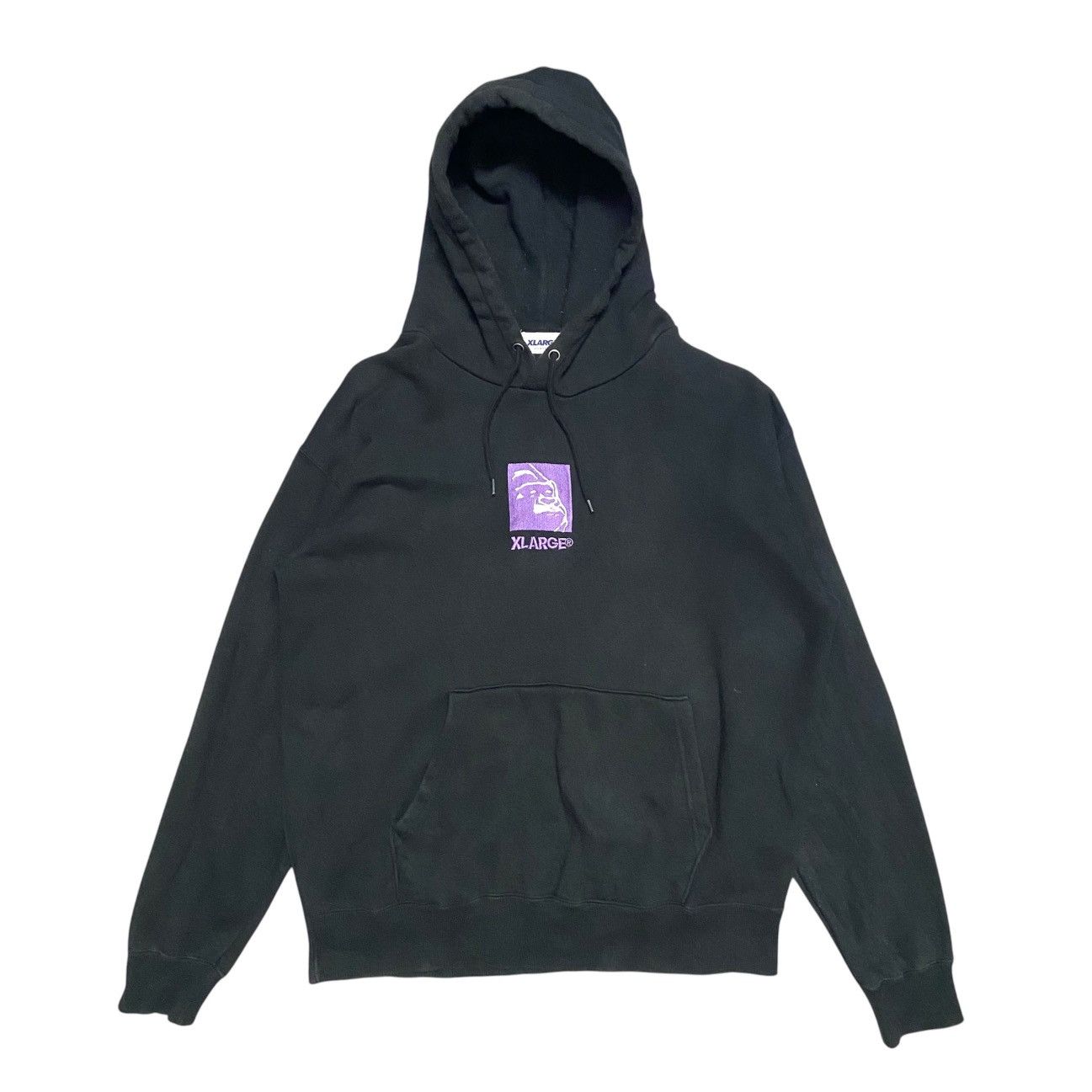 Stussy × Xlarge Xlarger Center Logo Hoodie Sweatshirt Size US L / EU 52-54 / 3 - 1 Thumbnail