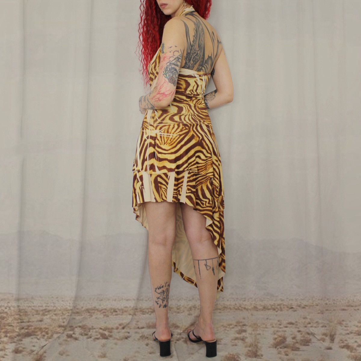 Other 🐅ASYMMETRICAL TIGER DRESS🐅 Size M / US 6-8 / IT 42-44 - 3 Thumbnail