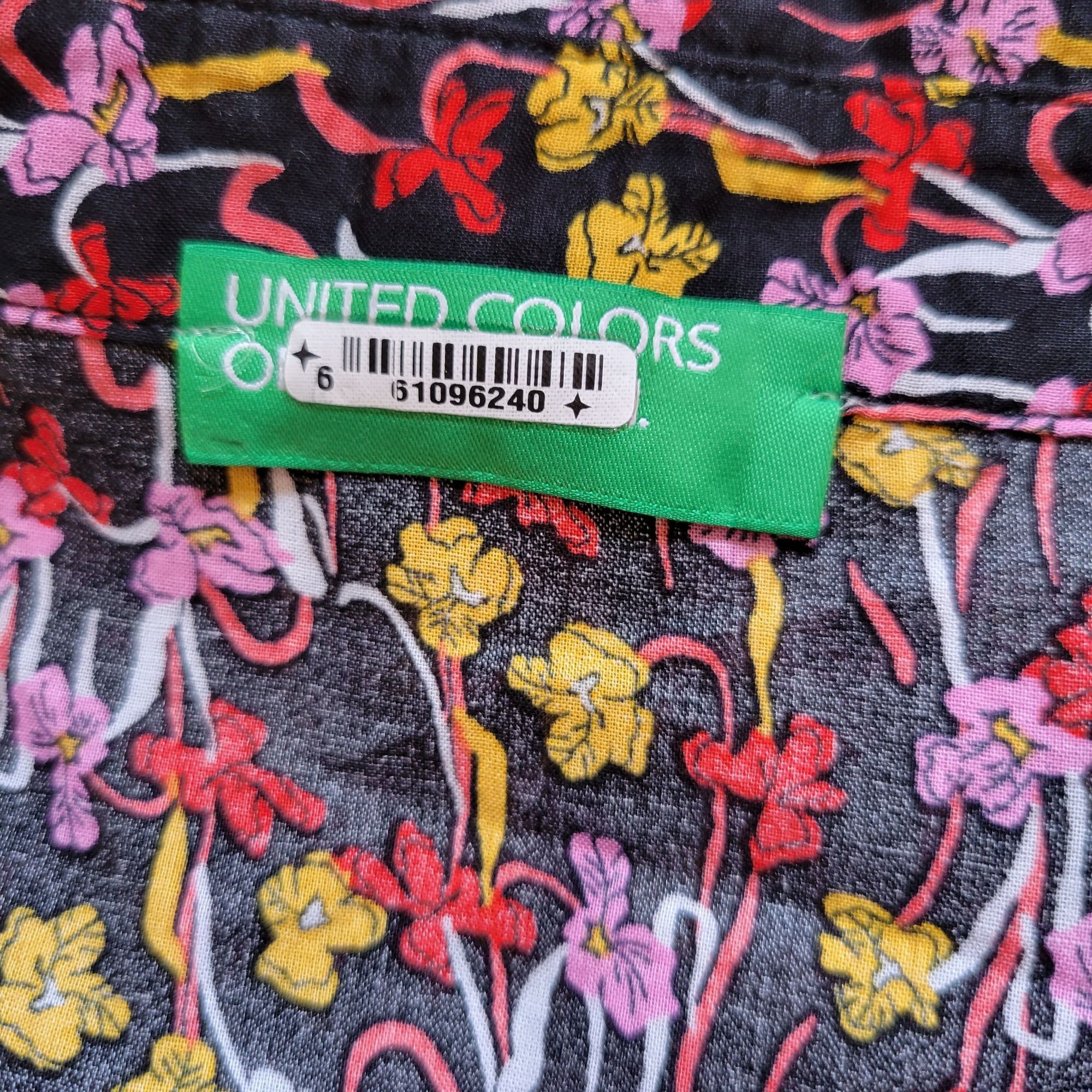 United Colors Of Benetton United Colors Of Benetton Long Sleeve Floral Button Down Shi Size M / US 6-8 / IT 42-44 - 4 Thumbnail