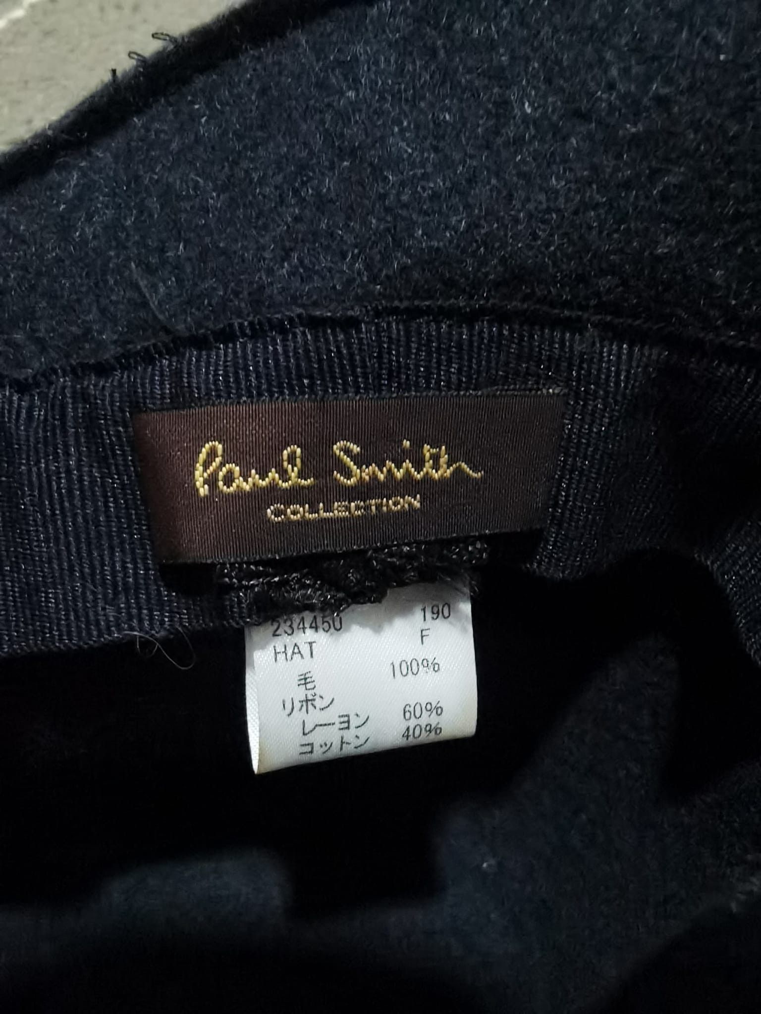 Designer × Paul Smith Paul Smith Collection fedora hat 59 cm Size ONE SIZE - 10 Thumbnail